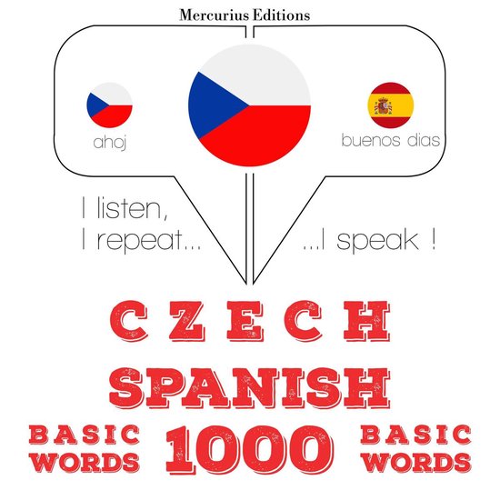 Čeština - španělština: 1000 základních slov - cover
