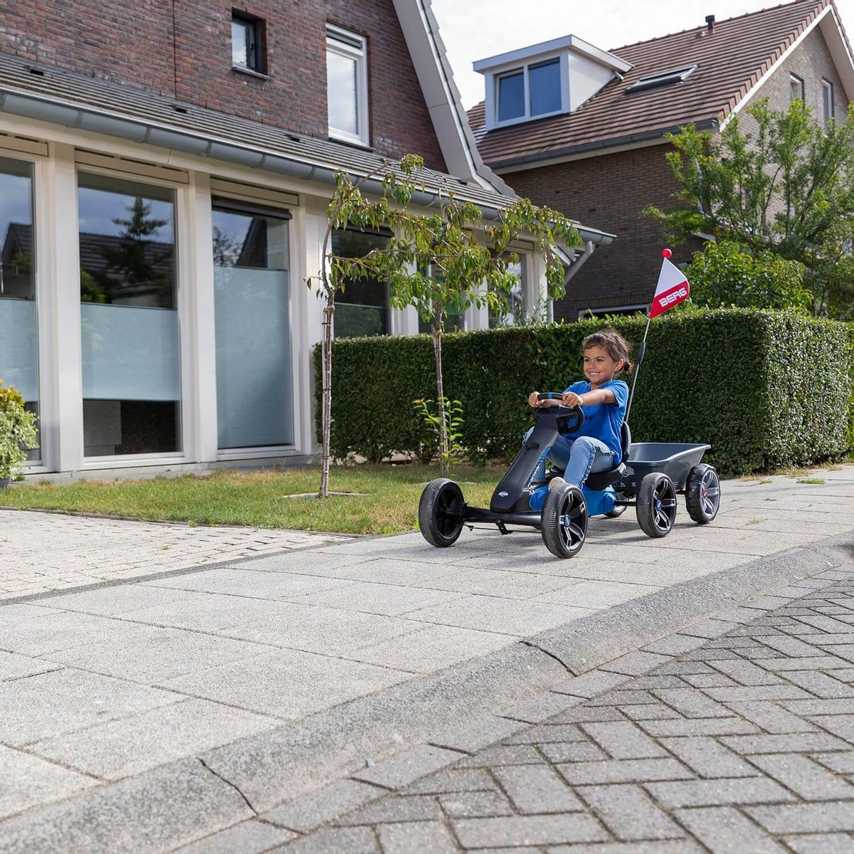 BERG Reppy Roadster Skelter - Met soundbox - 2,5+ Jaar - Verstelbare Stoel - Blauw — afbeelding 6