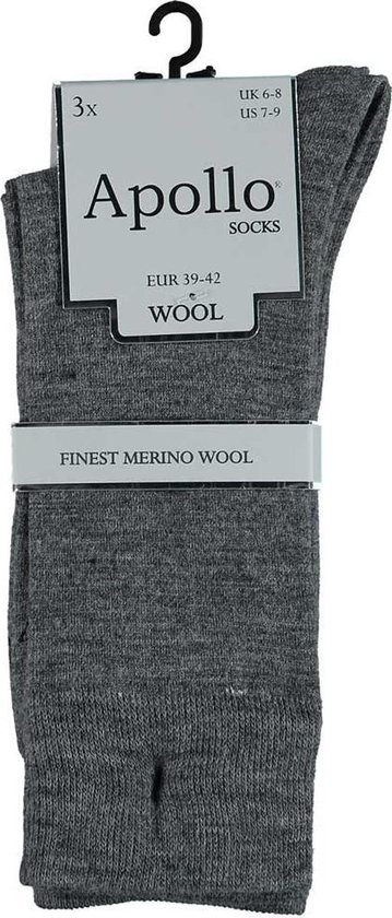 Merino Wollen Sokken - 3 Paar