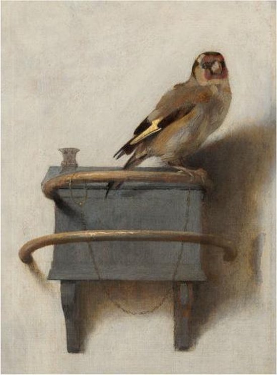 Softcover kunst schetsboek,Carel Fabritius, Het Puttertje