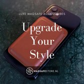 iPhone 12 Hoesje MagSafe - Luxe Leder - Pasjeshouder - Kaarthouder - Portemonnee - Wallet Case - Zadelbruin - Bruin