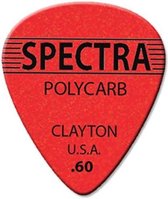 Clayton Spectra plectrums 0.60 mm 6-pack