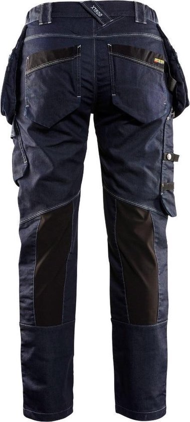 Blaklader 7990 Dames Werkbroek Marineblauw/Zwart | bol.com