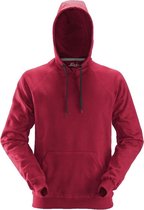 Snickers 2800 Hoodie - Chili Rood - L