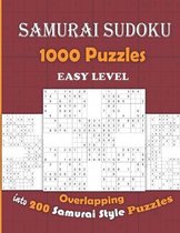 Samurai Sudoku 1000 Puzzles Overlapping into 200 Samurai Style Puzzles - Easy Level