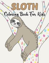 Sloth Coloring Book For Kids