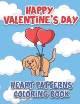 Happy Valentine's Day Heart Patterns Coloring Book