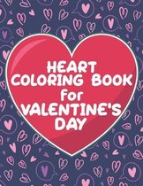 Heart Coloring Book For Valentine's Day