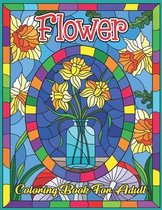 Flower Coloring Book for Adult