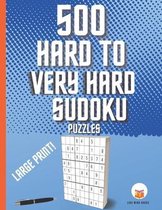 500 Hard to Very Hard Sudoku Puzzles