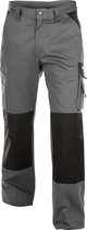 Dassy Seattle Tweekleurige holsterzakkenbroek met kniezakken 200428 (245 g/m2) - binnenbeenlengte Standaard (81-86 cm) - Cementgrijs/Zwart - 67