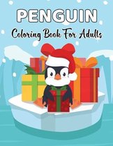 Penguin Coloring Book For Adults