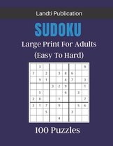 Sudoku Large Print For Adults