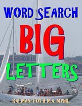 Word Search Big Letters