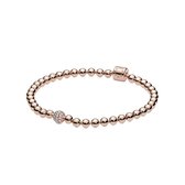 Pandora - Kralen & Pavé Armband - 588342CZ - 17cm - Dames - Rosé