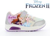 Disney - "Frozen 2" kinderschoenen met lichtjes "Spark Your Own Magic" - maat 32 - zilverkleurige sneakers voor meisjes met velcro/klittenband - Elsa en Anna