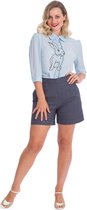 Banned Bunny Hop 40's Blouse Blauw