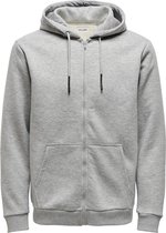 ONLY & SONS ONSCERES ZIP THR. HOODIE SWEAT NOOS Heren Trui - Maat S