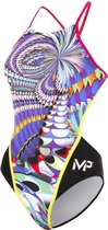Michael Phelps Maryland - Badpak - Dames - 32 - Zwart/Roze