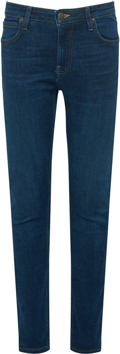 Lee Heren Jeans Broeken Malone skinny Fit 30W 32L Volwassenen Dark Martha L736qdhq
