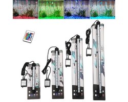 Aquarium LED Verlichting RGB 29 cm – 23 LED’s – IP68 Onderwater Lamp – Met Afstandsbediening -IP65. - Dimmen en kleur instellen.