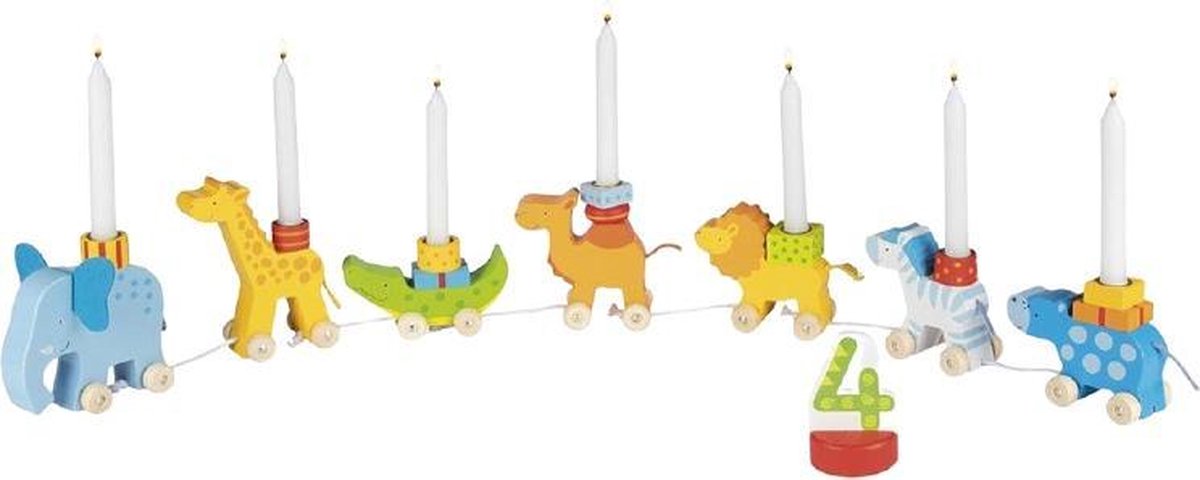 Décoration Anniversaire Défilé Des Animaux - jouets en bois Goki