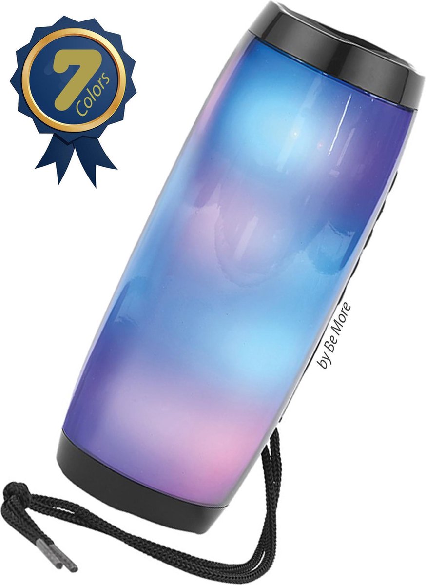 Pulsar Led Light Enceinte Bluetooth - Enceinte portable Luna -  Haut-parleurs couleur... | bol.com