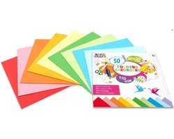 foto van Basic Craft Vouwkarton 110 grams 20x20 cm 50 Stuks