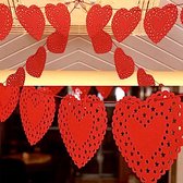 Valentijn slinger met hartjes, liefde, bruiloft