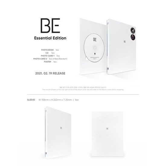 BTS - Be (Essential Edition) (CD) (Special Edition), BTS | Muziek