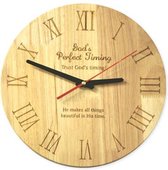 Wall clock trust Gods timing