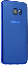 Transparent Silicone Case Galaxy Note 5 N920F - Blauw