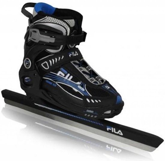 Norenschaats / Noren / Schaatsen FILA Wizy Speed Ice, Black / Blue, Maat 38-41...  | bol.com