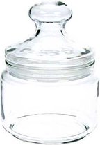 Pure Jar Club Voorraadpot - Snoeppot - Voorraadbus - Bewaarblik - Pot met deksel - 0,5l - Durable