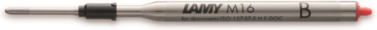 Lamy M16 Balpenvulling Breed Rood