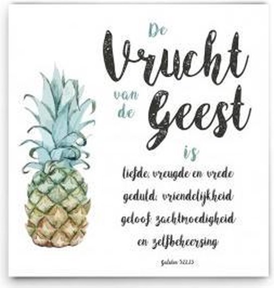 Cadeaubord je Vrucht van de Geest Bijbel Christelijk Majestic Ally 1 stuk Cadeaubord je Vrucht van de Geest Bijbel Christelijk Majestic Ally 1 stuk