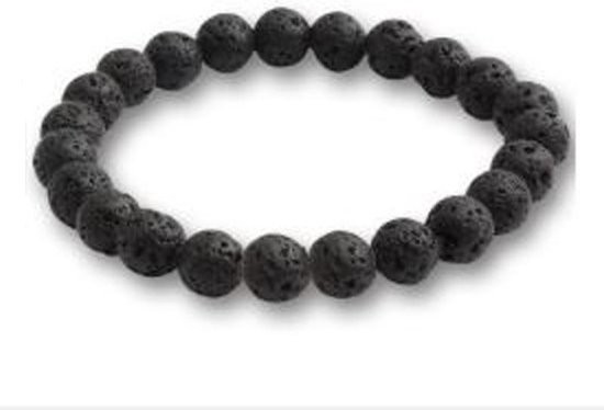 PandaHall Grade AA prachtige zwarte synthetische hematiet edelsteen metalen ronde losse kralen 6 mm voor het maken van sieraden (1 strengen