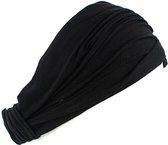 Haarband - Sport haarband - Hoofdband - Dames haarband - Meiden haarband - Tieners haarband - Zwart - Make up - Vrijetijdshaarband - Vrouwen haarband - Dames haarband – Haarverzorging – Bandana – Oorwarmer – Zweetband hoofd