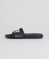 Superdry Eva Pool Slide Dames Slippers - Black - Maat 36/37