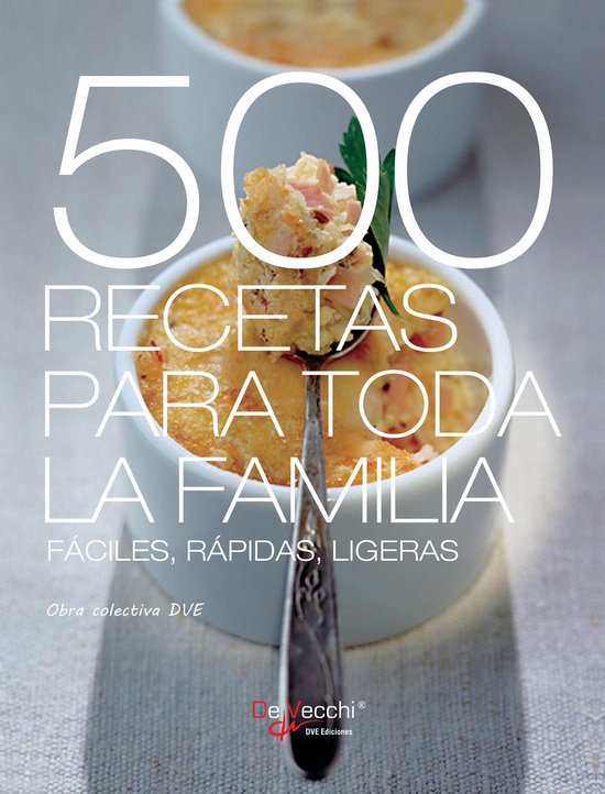 500 recetas para toda la familia - cover