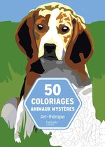 Bloc 50 coloriages animaux mystères (Art thérapie) - Kleurboek voor volwassenen
