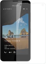 Tempered Glass - Screenprotector voor Microsoft Lumia 550 - Glasplaatje Transparant