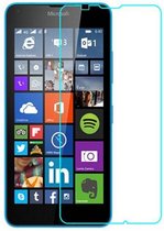 Tempered Glass - Screenprotector voor Microsoft L.540/640 LTE/Dual - Glasplaatje Transparant