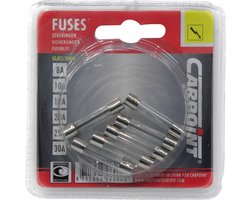Glaszekering assortiment 6-stuks