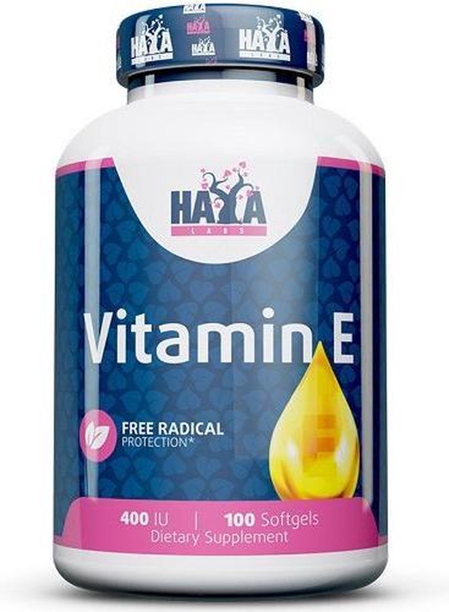 Vitamin E 400IU Haya Labs 100softgels