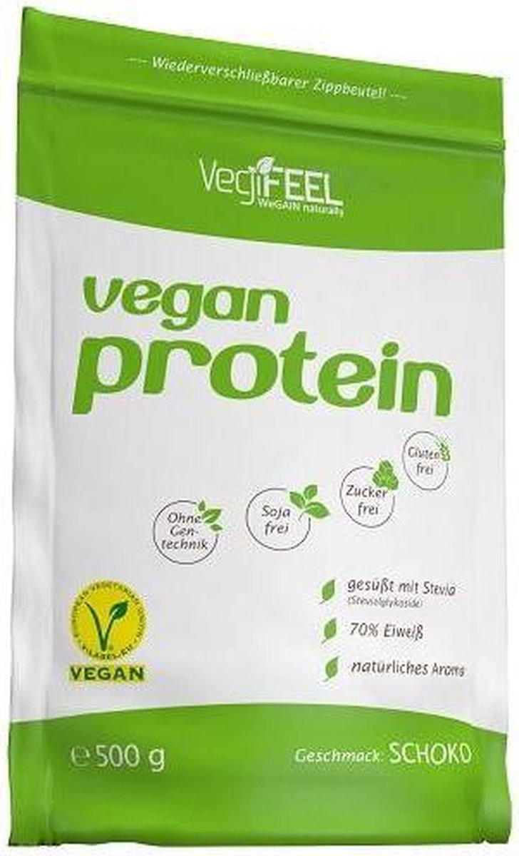 Vegan Protein 500gr Chocolade