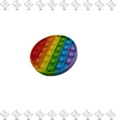EPIN B.V. | Pop It | Stress Cirkel Regenboog | Rond | Multicolor | Fidget Toy | Anti Stress Speelgoed