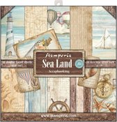 Stamperia Sea Land 12x12 Inch Paper Pack (SBBL37)