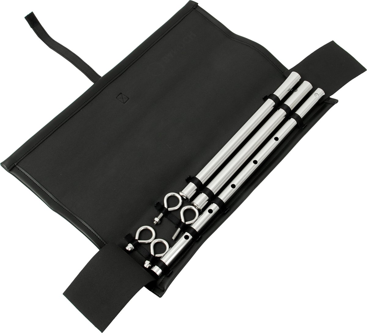 Goedkoopste Banoch | Spreidstang verstelbaar hoes | 50 cm - 80 cm zilver | spreader bar bondage
