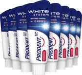 Bol.com Prodent Whitening System Tandpasta - 12 x 75 ml - Voordeelverpakking aanbieding